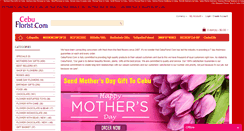 Desktop Screenshot of cebuflorist.com